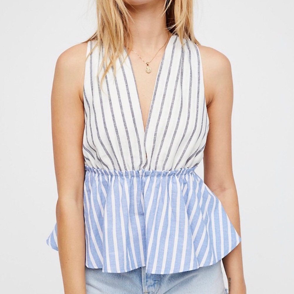 Free People - striped top